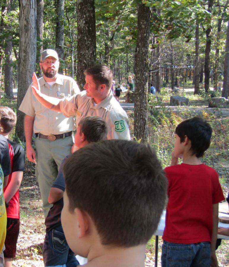 Carter County SWCD Eco Day Forestry Station